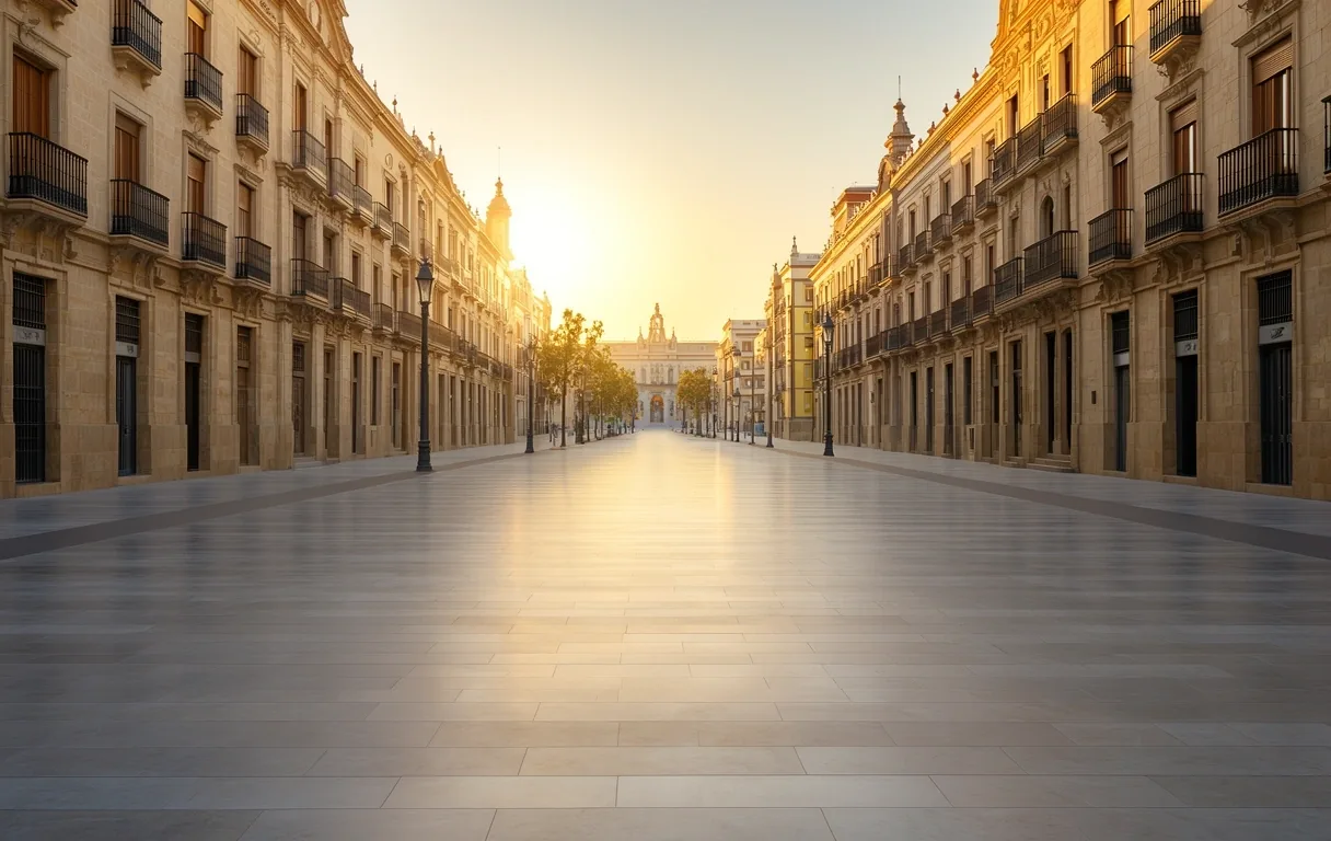 Avenida de la Constitución en Sevilla
