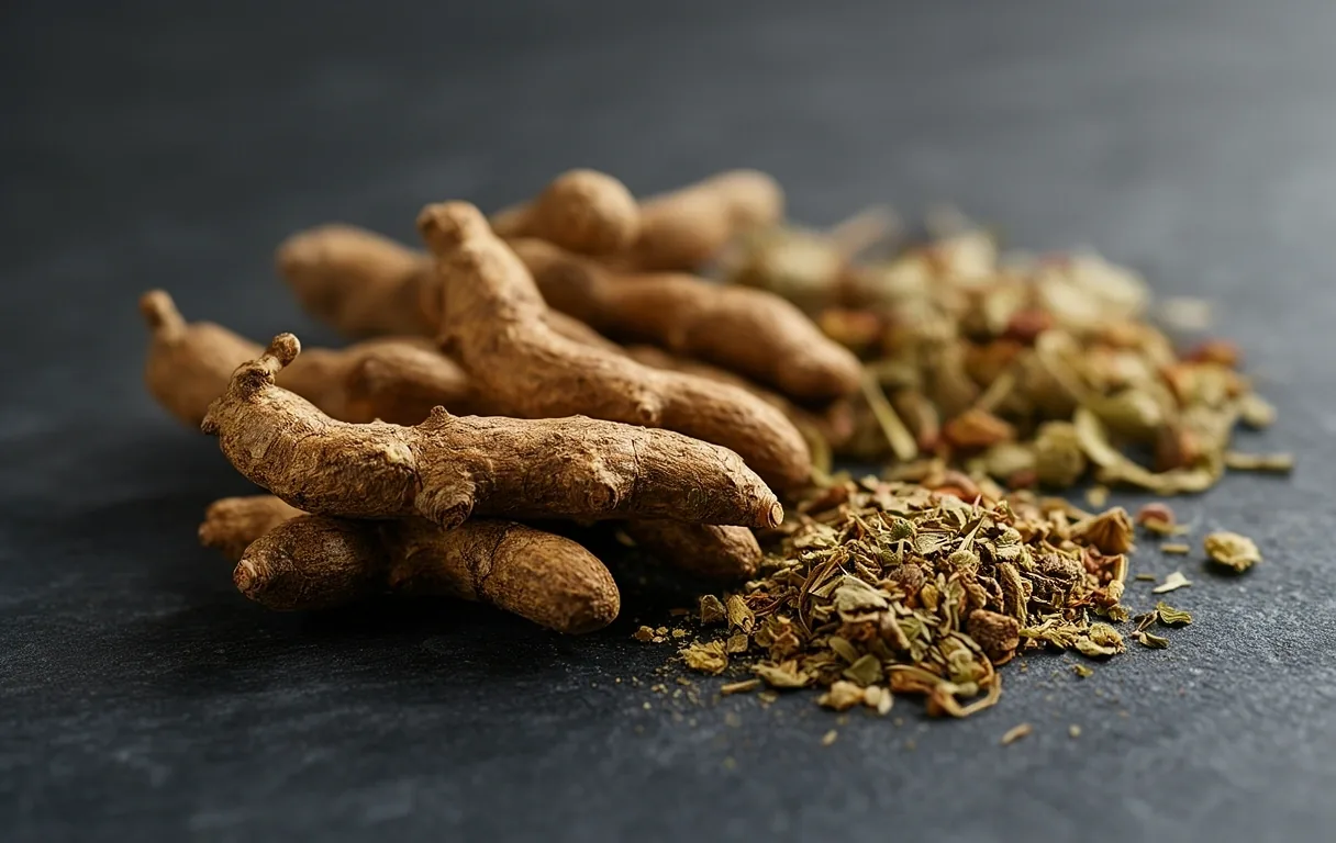 Hojas de Ashwagandha fresca